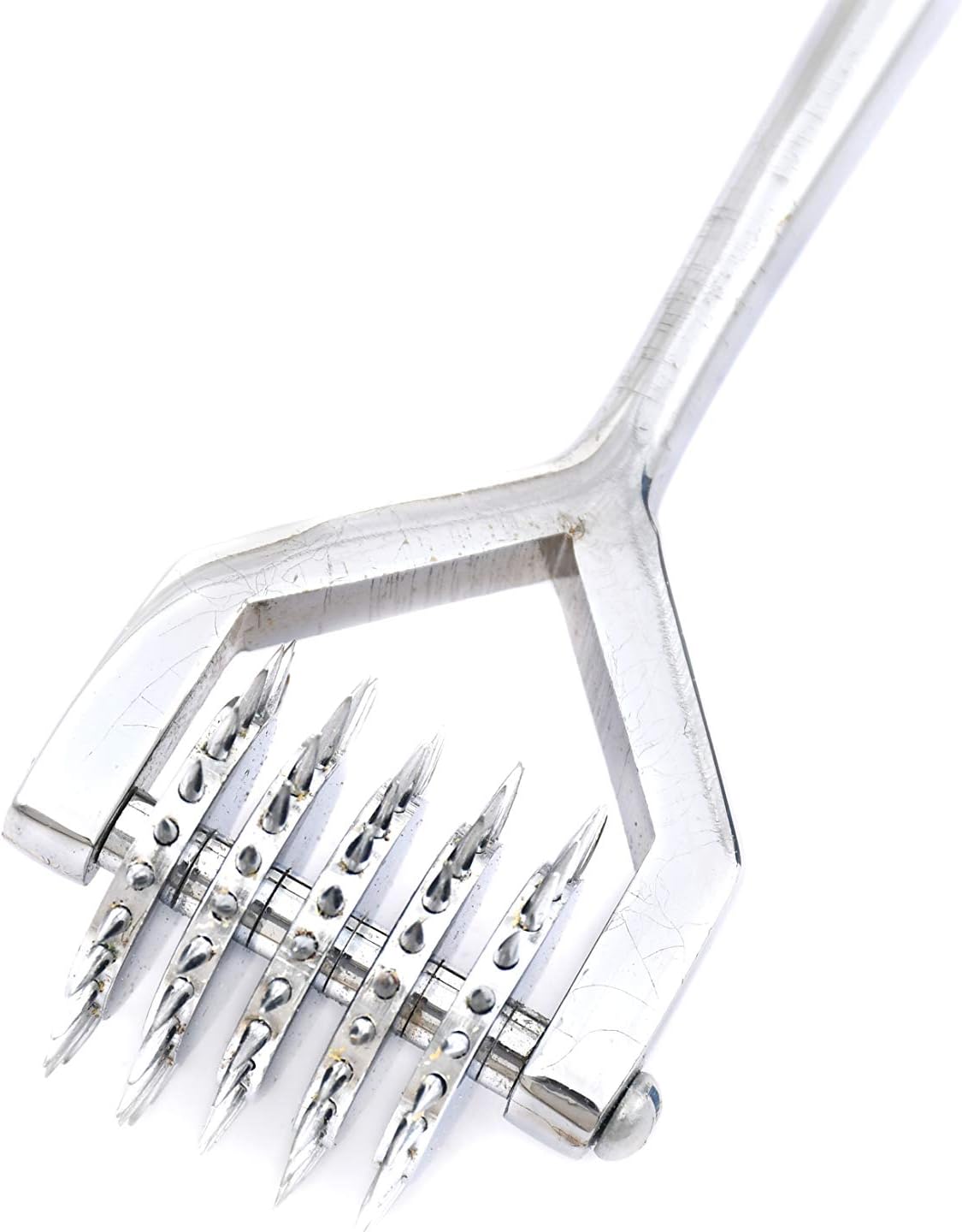 Wartenberg Pinwheel with 5 Rotating Wheels – Stainless Steel Sensory Nerve Stimulator Tool for Neurological Testing & Sensory Play