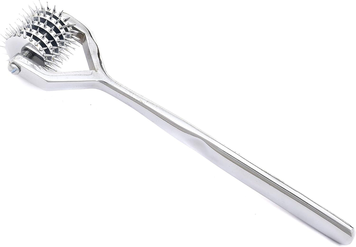 Wartenberg Pinwheel with 5 Rotating Wheels – Stainless Steel Sensory Nerve Stimulator Tool for Neurological Testing & Sensory Play