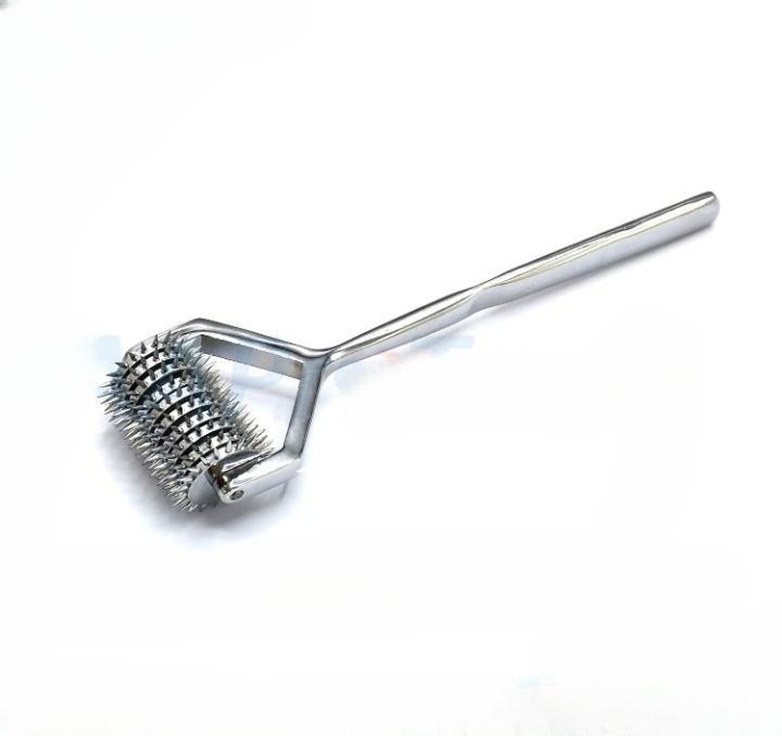 Wartenberg Pinwheel with 10 Rotating Wheels – Stainless Steel Sensory Nerve Stimulator Tool for Neurological Testing & Sensory Play