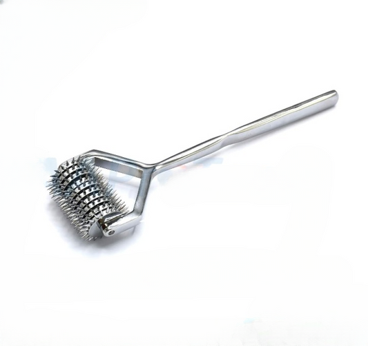 Wartenberg Pinwheel with 10 Rotating Wheels – Stainless Steel Sensory Nerve Stimulator Tool for Neurological Testing & Sensory Play