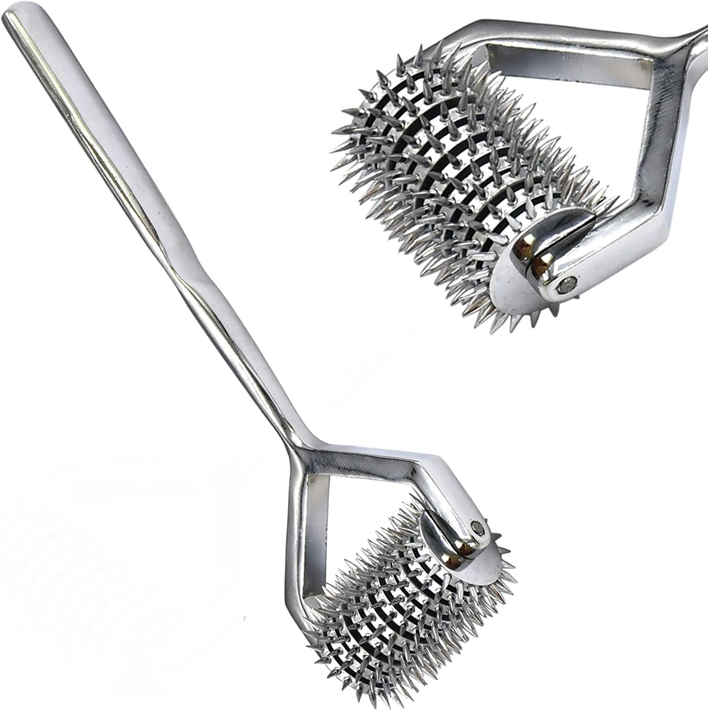 Wartenberg Pinwheel with 10 Rotating Wheels – Stainless Steel Sensory Nerve Stimulator Tool for Neurological Testing & Sensory Play