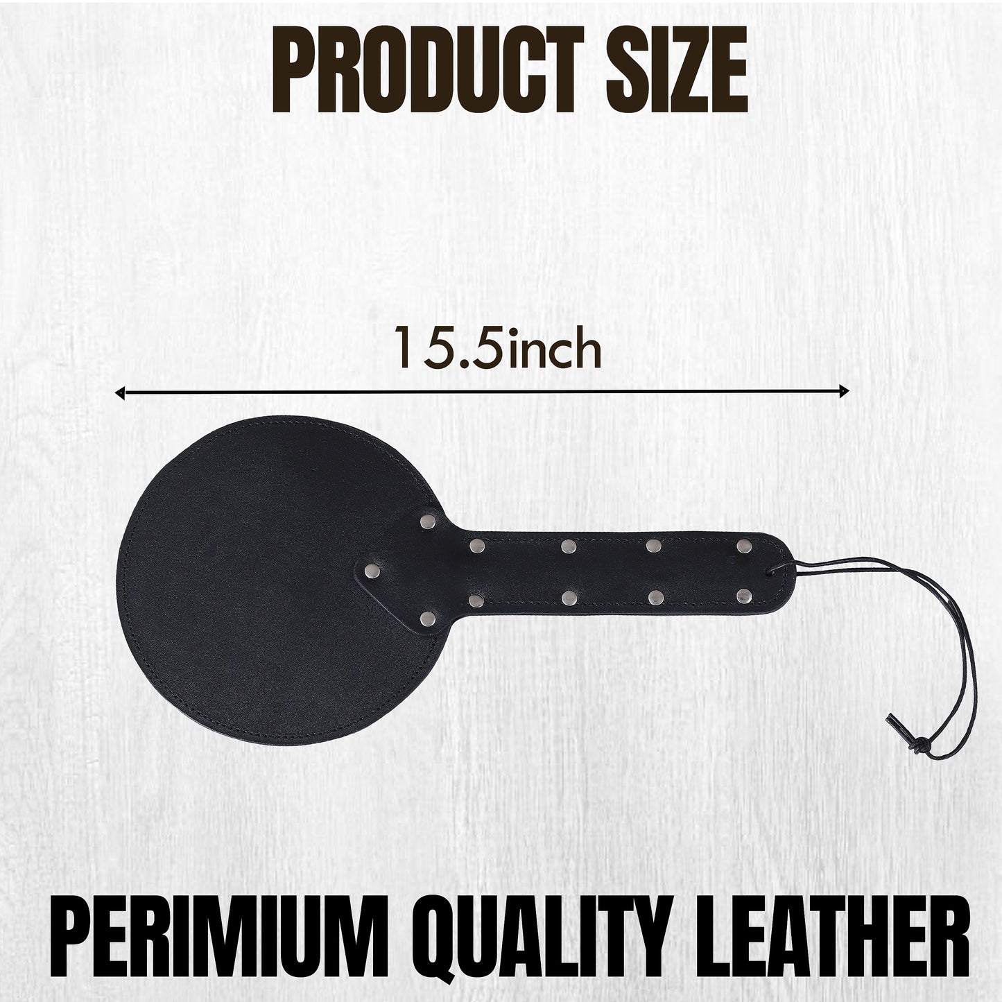 Bondage Spanking Paddle | Durable Leather Impact Toy, Comfortable Grip, Roleplay & Costume Accessory**