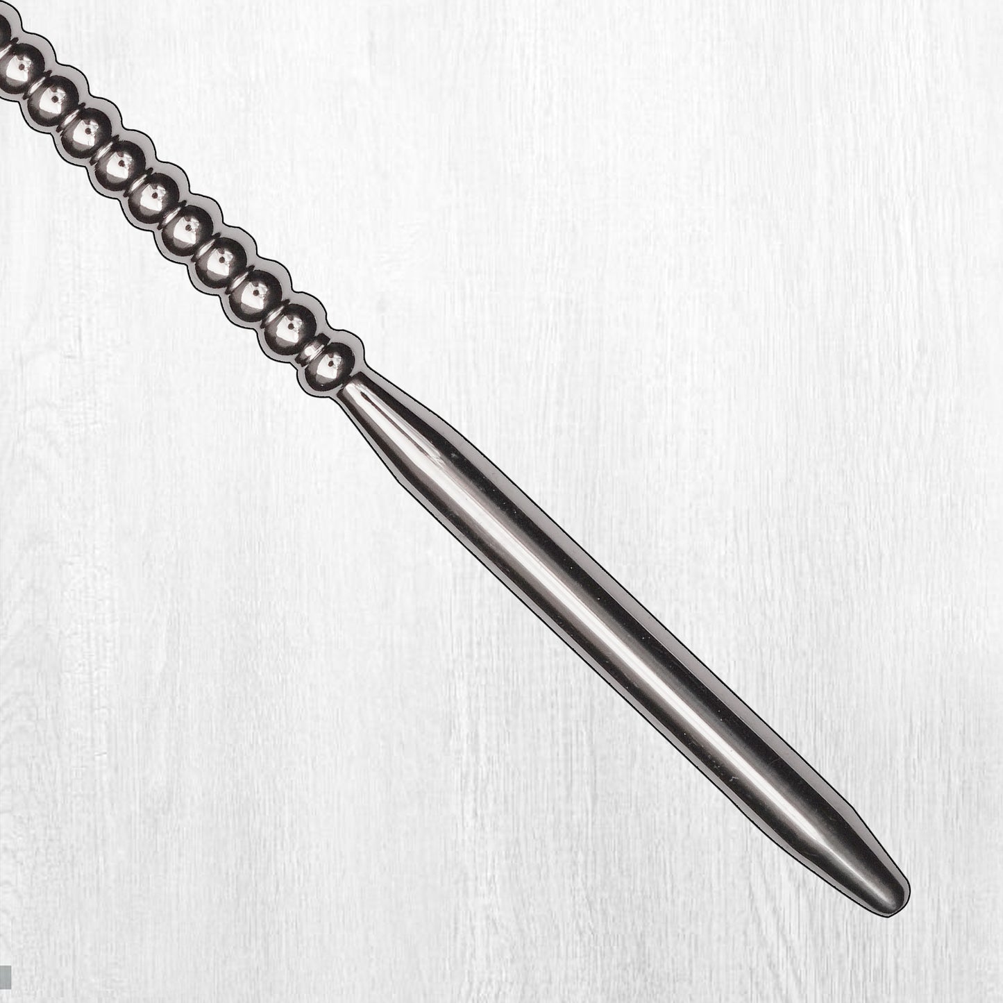 Stainless Steel Male Urethral Stretcher Pin | Adjustable Rings, Smooth Polished Finish, Reusable Medical-Grade Device