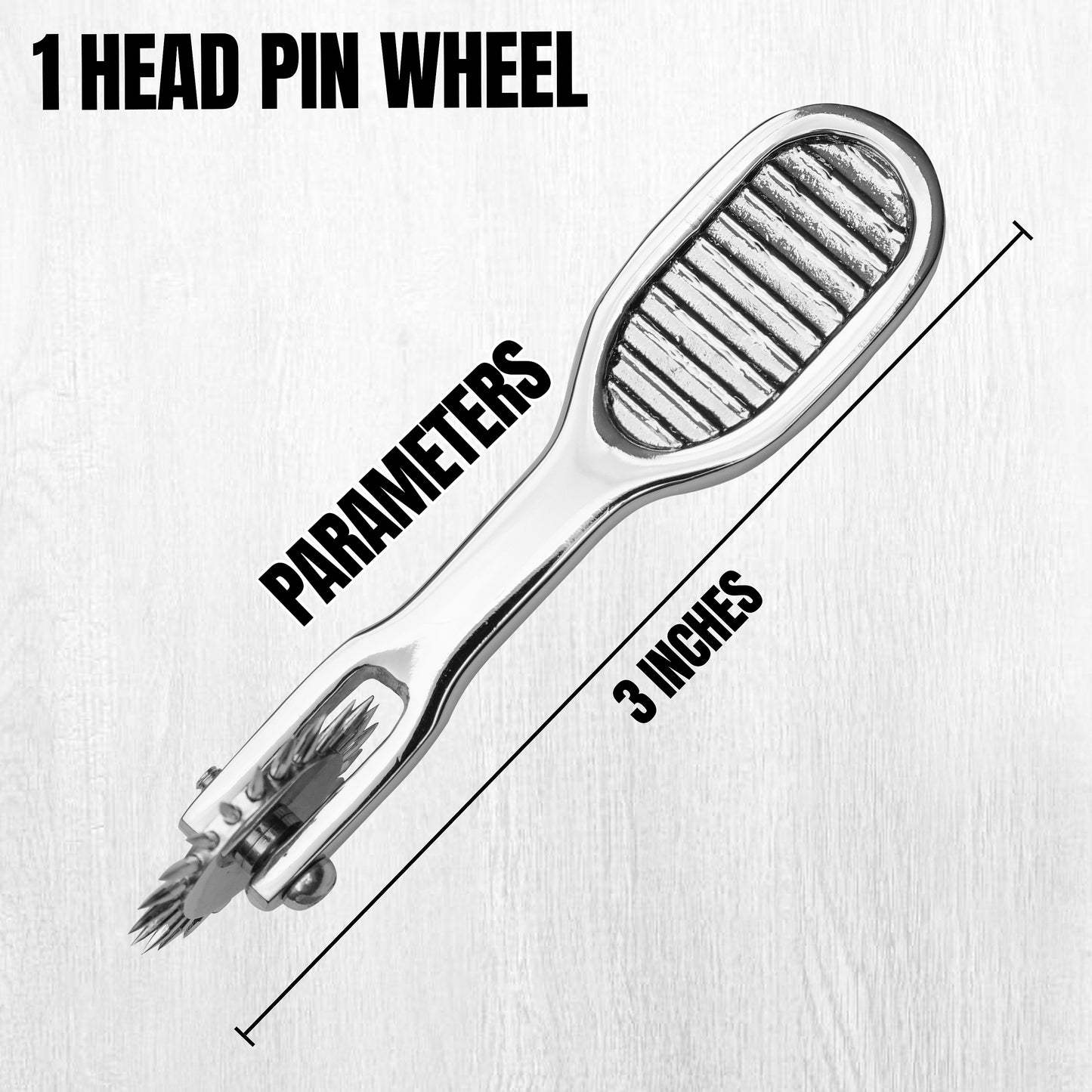 Wartenberg Neuro Pinwheel Stainless Steel Nerve Tester | Medical Diagnostic Sensory Examination Tool for Neurology, Therapy & Training