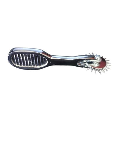 Wartenberg Pinwheel with 1 Rotating Wheels – Stainless Steel Sensory Nerve Stimulator Tool for Neurological Testing & Sensory Play