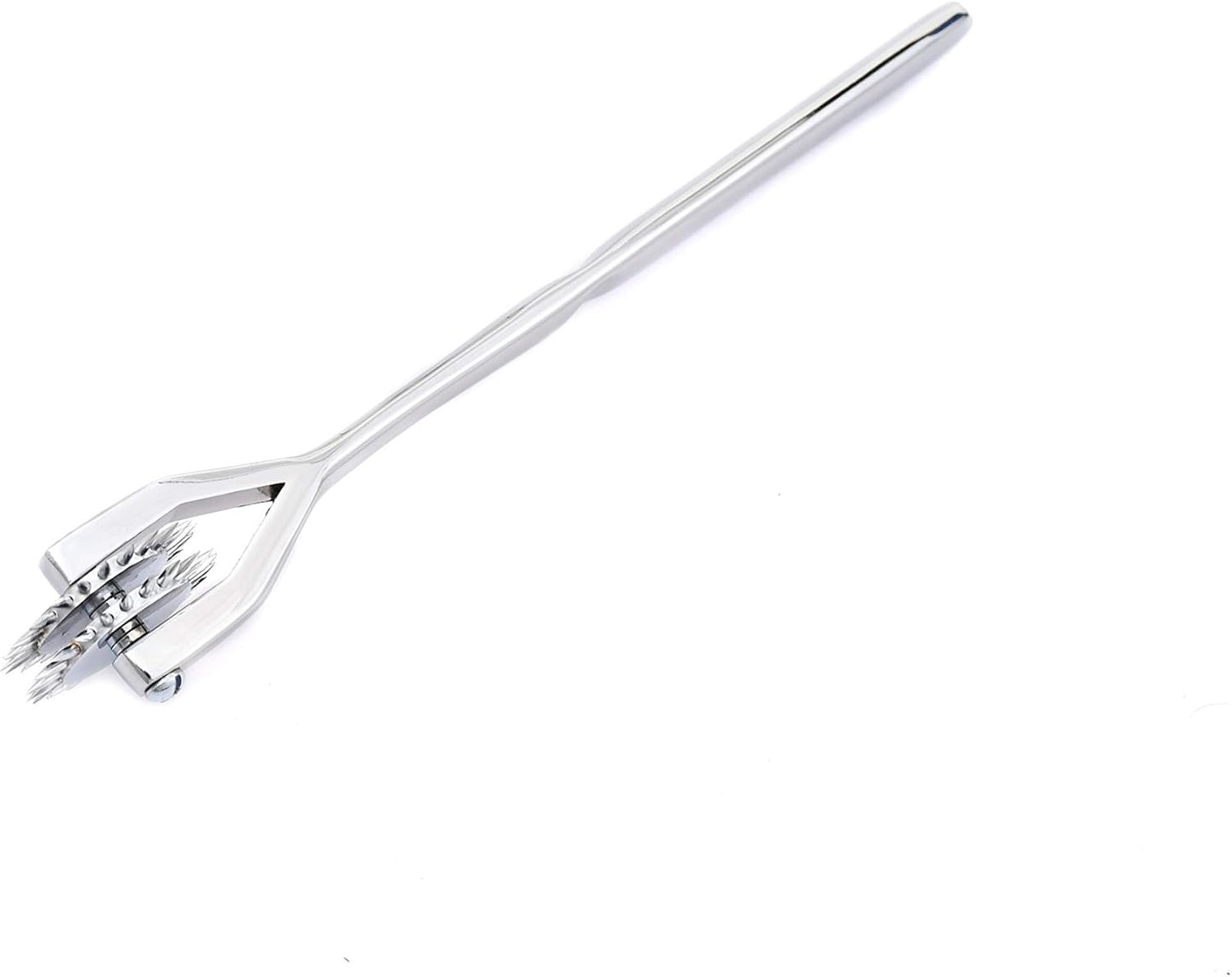 Wartenberg Pinwheel with 2 Rotating Wheels – Stainless Steel Sensory Nerve Stimulator Tool for Neurological Testing & Sensory Play