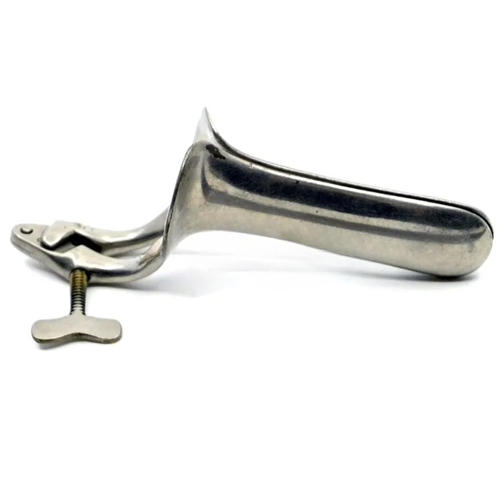 Collin Vaginal Speculum – Surgical Stainless Steel Gynecological Instrument for Pelvic Exams, Lateral Opening Blades, Reusable & Autoclavable Medical Tool for Clinics & OB/GYN Use