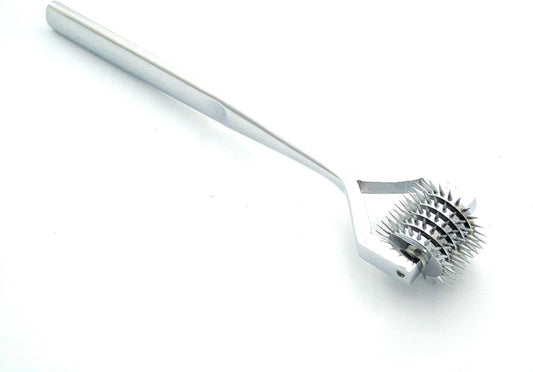 Wartenberg Pinwheel with 5 Rotating Wheels – Stainless Steel Sensory Nerve Stimulator Tool for Neurological Testing & Sensory Play