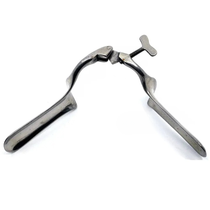 Collin Vaginal Speculum – Surgical Stainless Steel Gynecological Instrument for Pelvic Exams, Lateral Opening Blades, Reusable & Autoclavable Medical Tool for Clinics & OB/GYN Use