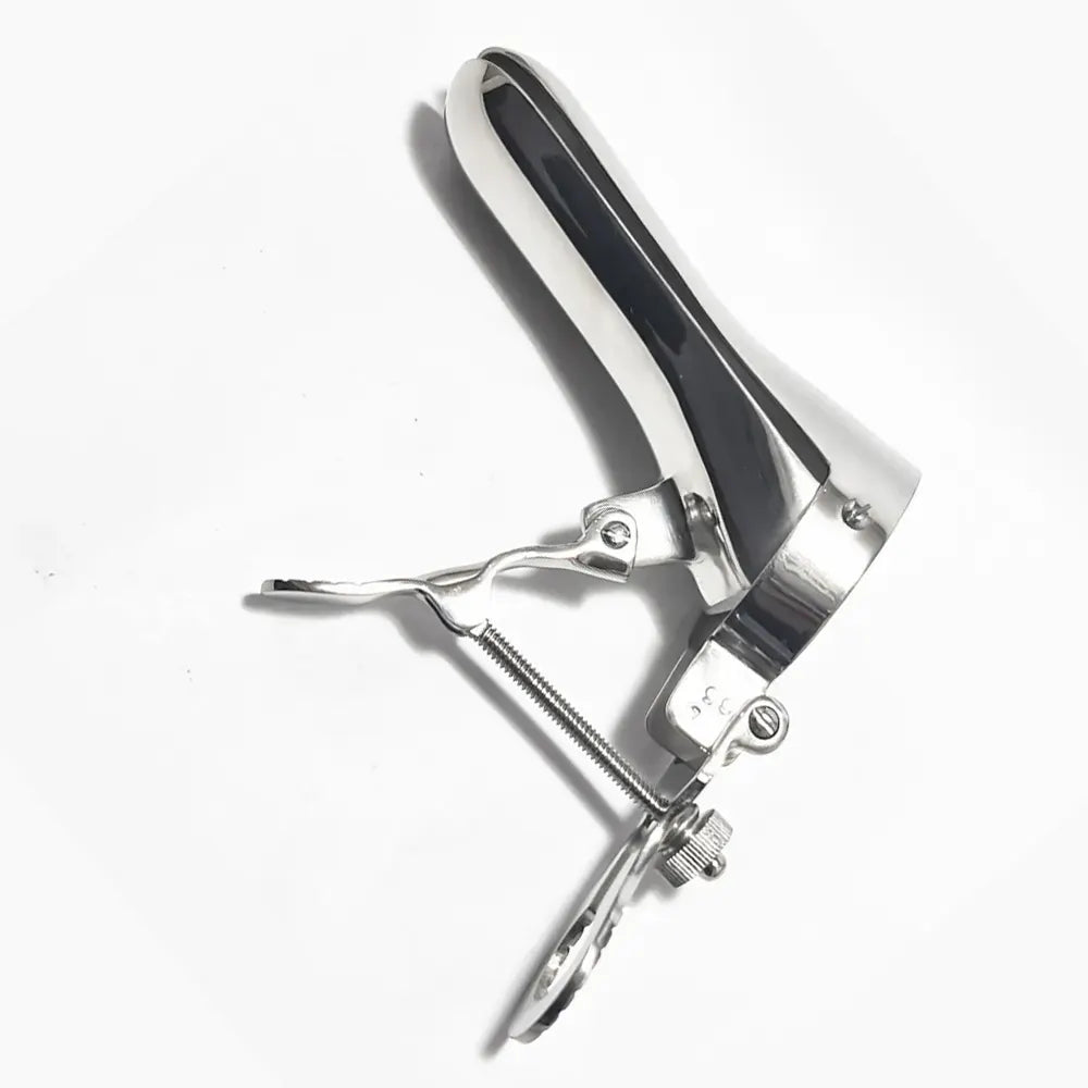 Premium Cusco Vaginal Speculum – Stainless Steel, Reusable Gynecological Instrument for Clinica & Personal Use – Smooth Polished Finish – Medium Size