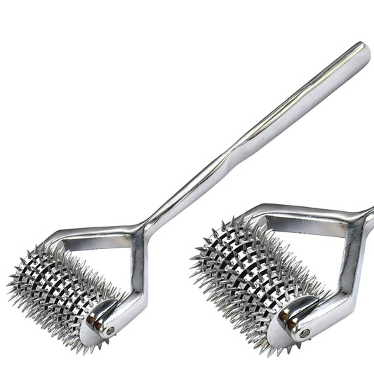 Wartenberg Pinwheel with 10 Rotating Wheels – Stainless Steel Sensory Nerve Stimulator Tool for Neurological Testing & Sensory Play