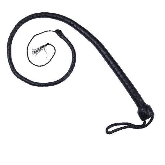 Strand Leather Bullwhip | Hand-Braided Design, Durable Handle, Precision Cracking Whip for Training, Performance & Costume Use (Copy)