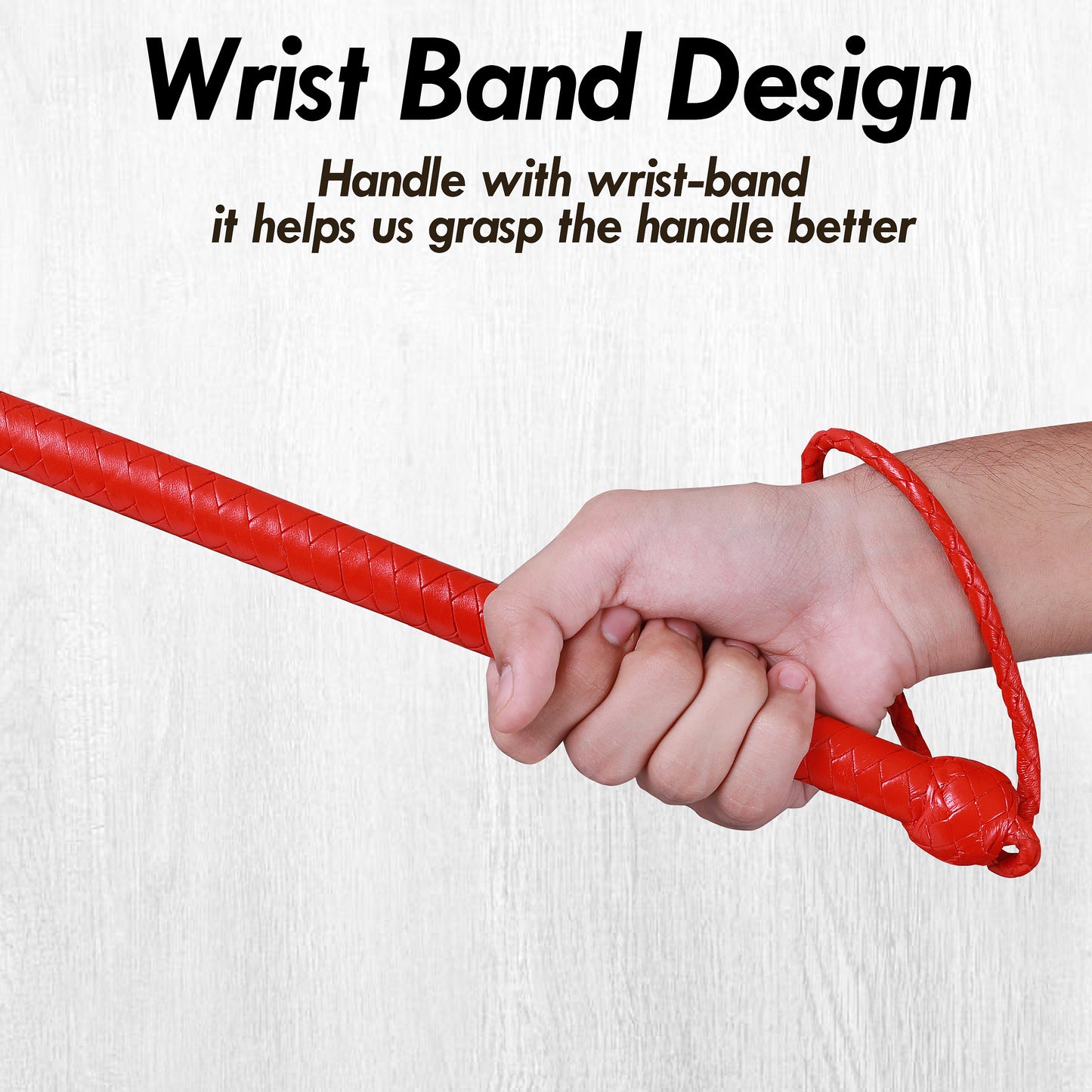 Slapper Leather Riding Crop | Durable Equestrian Whip, Flexible Shaft, Comfortable Grip, Training & Costume Accessory