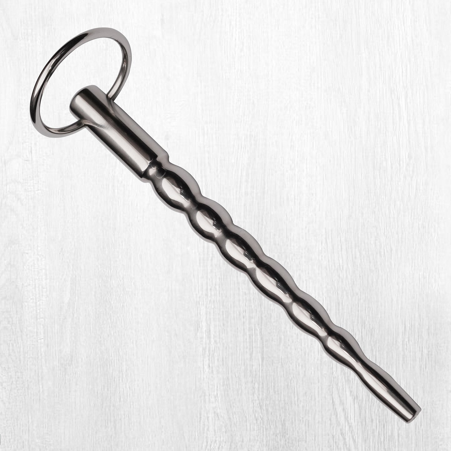 Stainless Steel Male Urethral Stretcher Pin | Adjustable Rings, Smooth Polished Finish, Reusable Medical-Grade Device