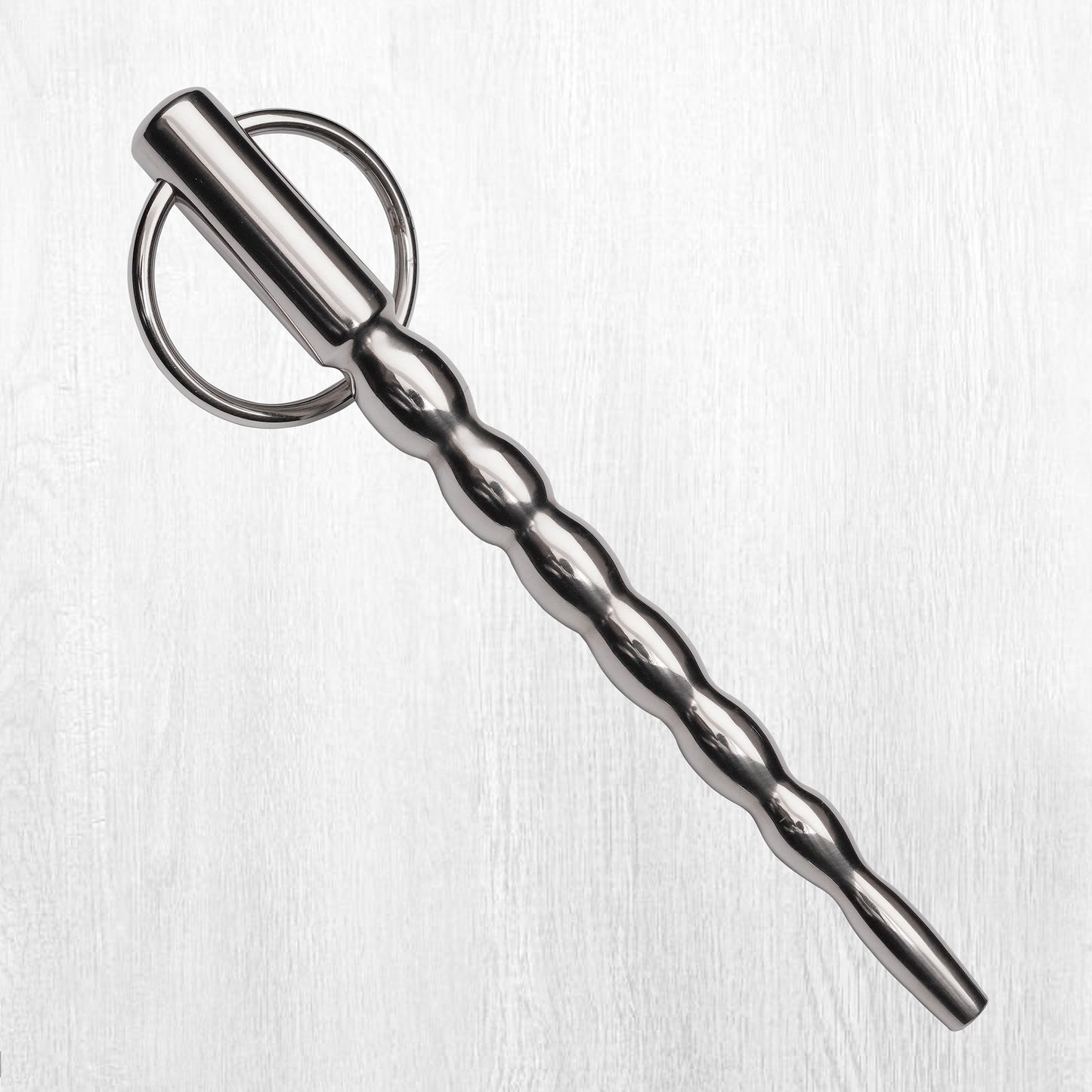 Stainless Steel Male Urethral Stretcher Pin | Adjustable Rings, Smooth Polished Finish, Reusable Medical-Grade Device