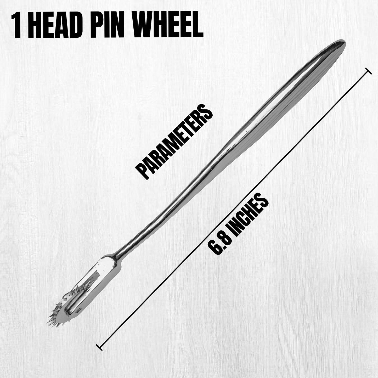 Wartenberg Neuro Pinwheel Stainless Steel Nerve Tester | Medical Diagnostic Sensory Examination Tool for Neurology, Therapy & Training
