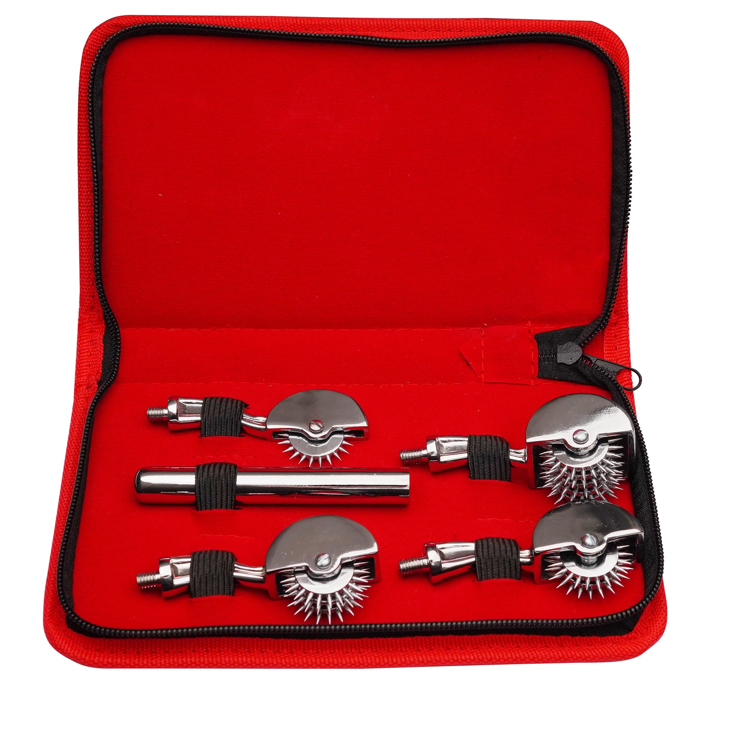Wartenberg Pinwheel Set Stainless Steel Nerve Tester Kit | Multi Wheel Sensory Examination Tools for Medical Neurology, Therapy & Training