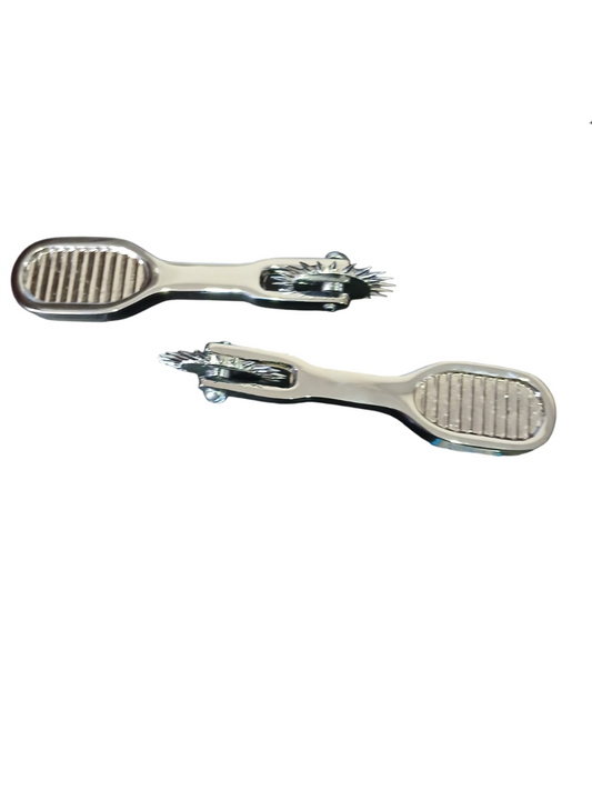 Wartenberg Pinwheel with 1 Rotating Wheels – Stainless Steel Sensory Nerve Stimulator Tool for Neurological Testing & Sensory Play