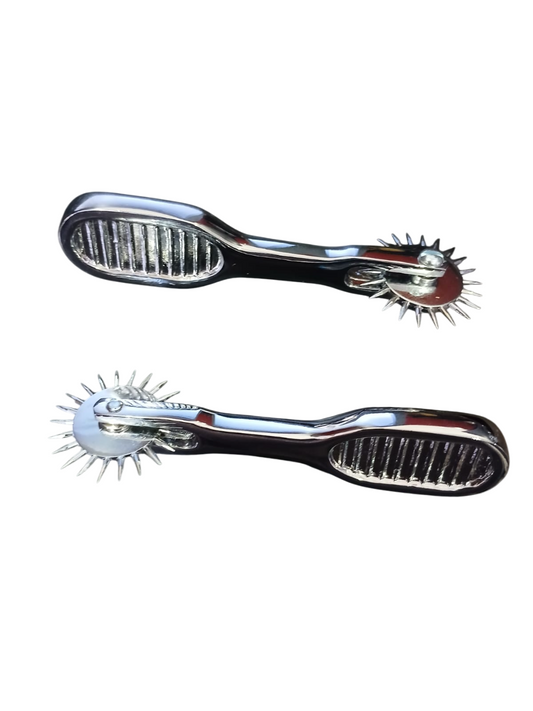 Wartenberg Pinwheel with 1 Rotating Wheels – Stainless Steel Sensory Nerve Stimulator Tool for Neurological Testing & Sensory Play