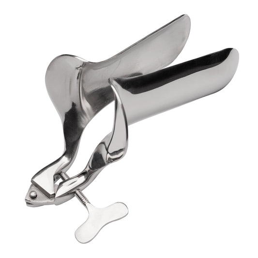 Stainless Steel Vaginal Speculum | Adjustable Duckbill Design, Reusable Medical Examination Instrument